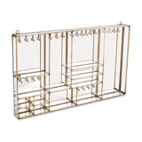 Bequai Small Wall Hung Jewellery Box - Antique Brass