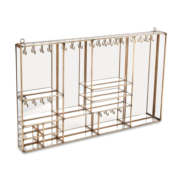 Bequai Small Wall Hung Jewellery Box - Antique Brass