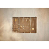 Bequai Large Wall Hung Jewellery Box - Antique Brass