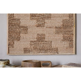 Bawal Cross Jute Wall Art - Natural