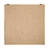 Bawal Cross Jute Wall Art - Natural