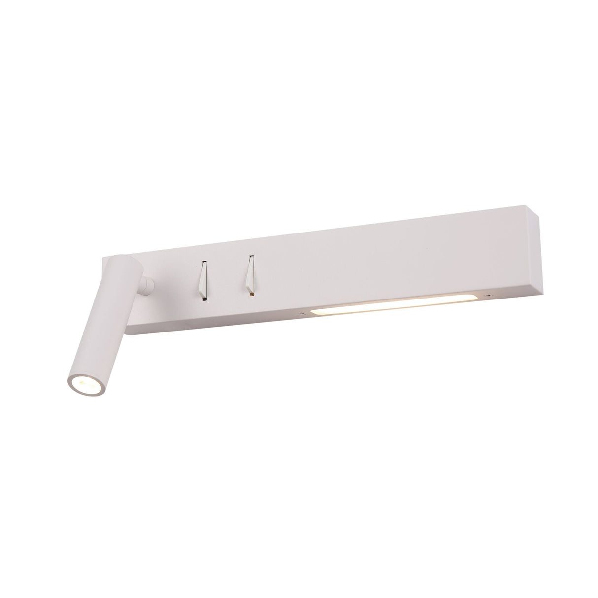 Comodo LED Wall Light, white finish, refined wall light option for contemporary interiors