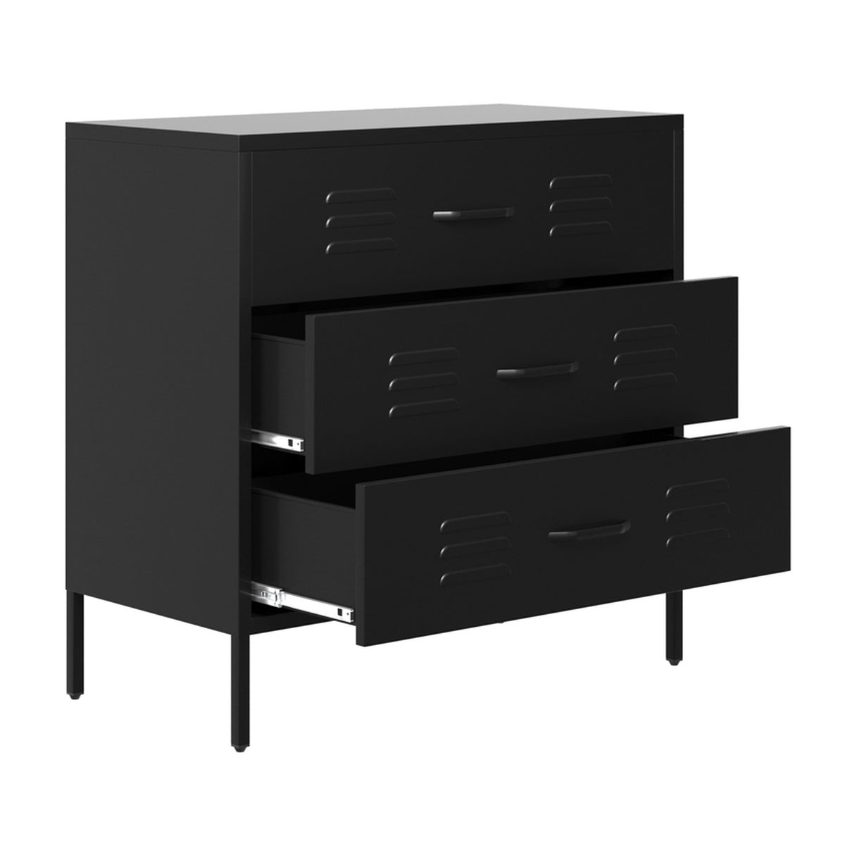 Caleb Chest of Drawers - Black