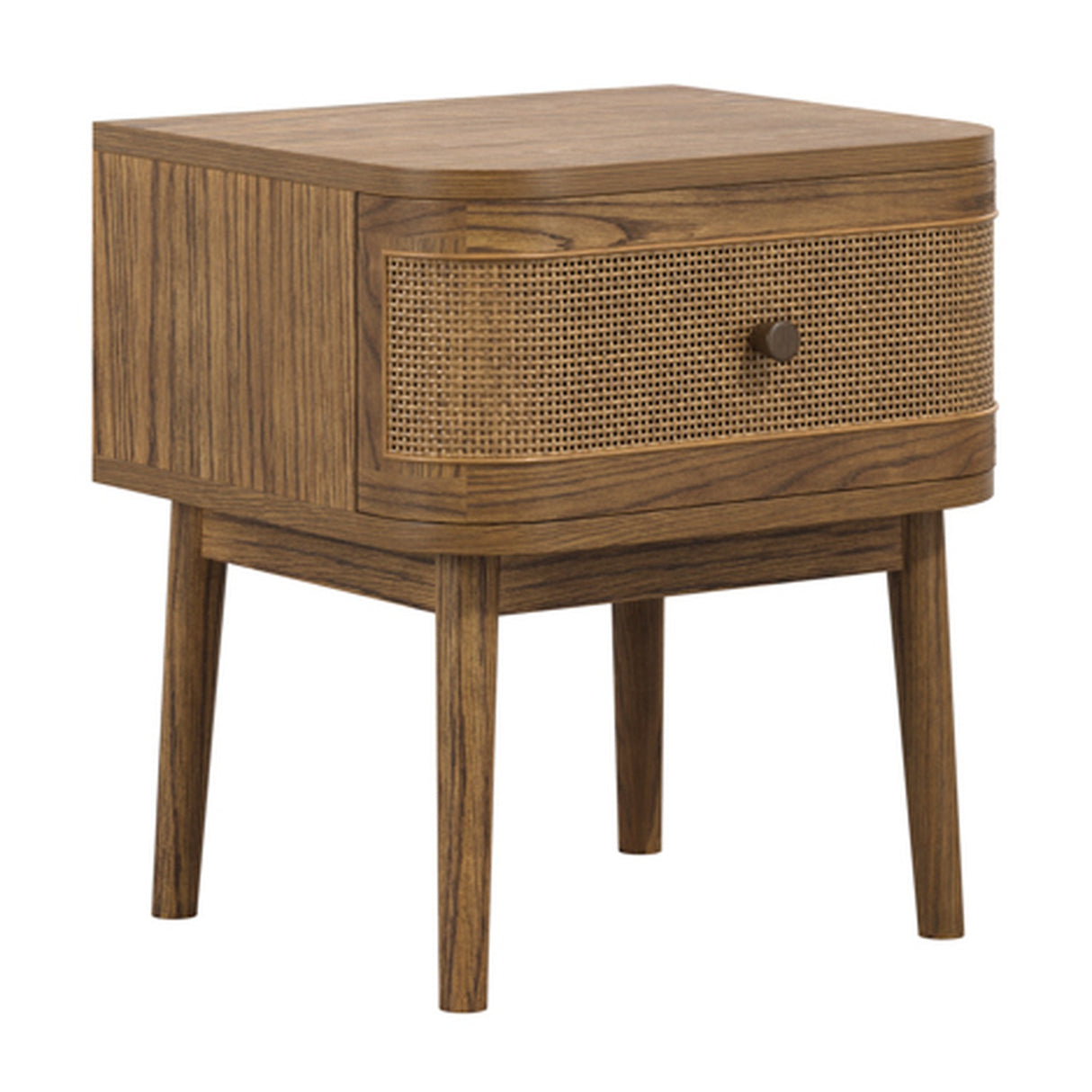 Callie Bedside Table - Smoked