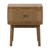 Callie Bedside Table - Smoked