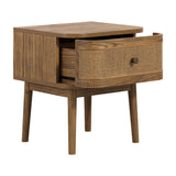 Callie Bedside Table - Smoked