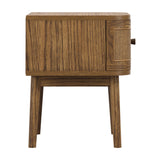 Callie Bedside Table - Smoked