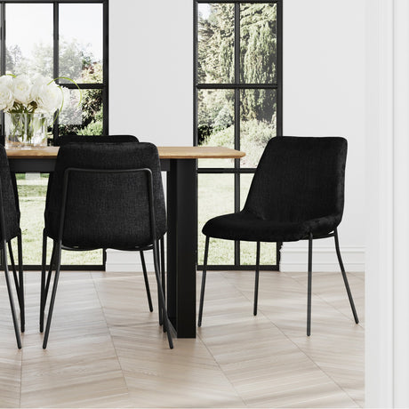Carlo Dining Chair – Black