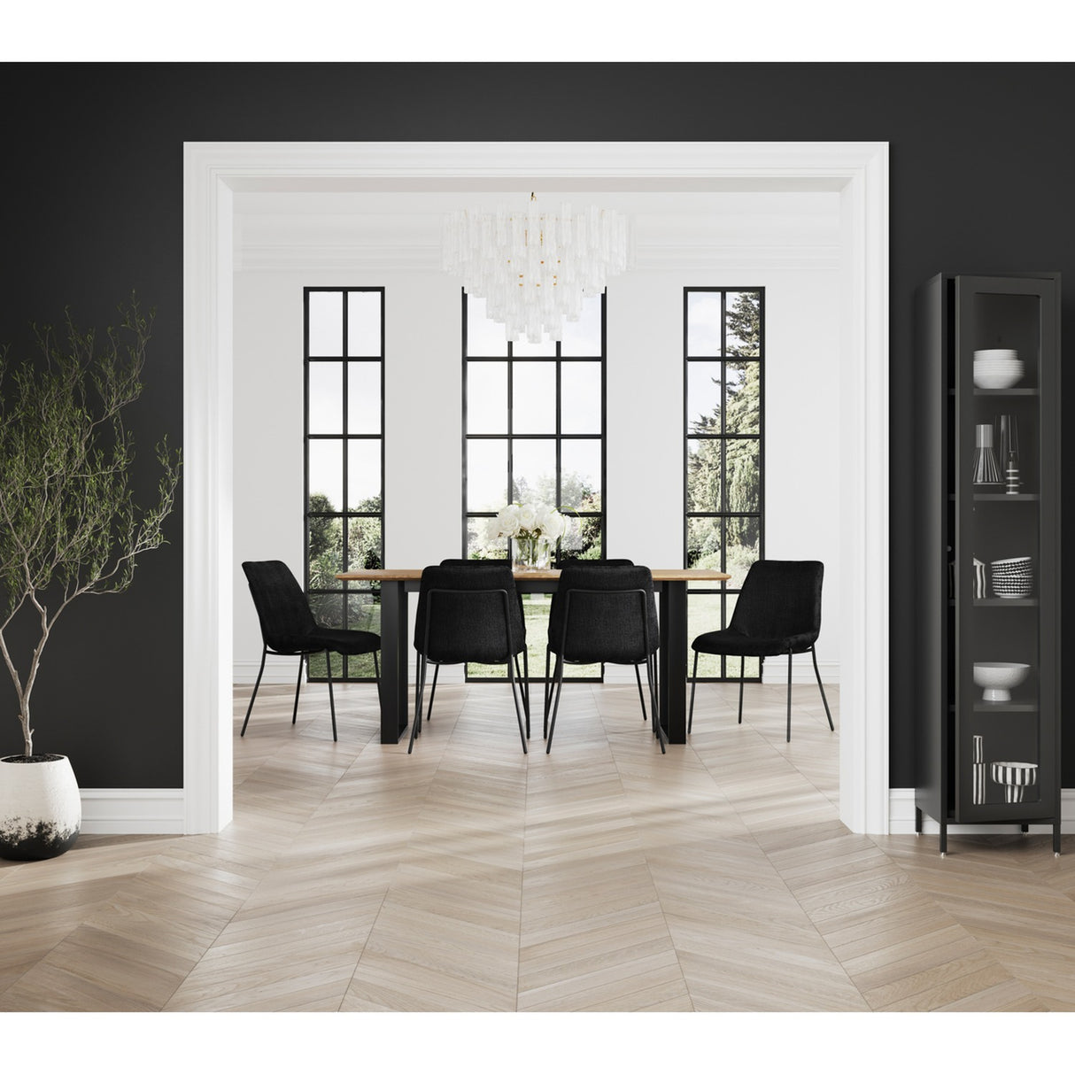 Carlo Dining Chair – Black