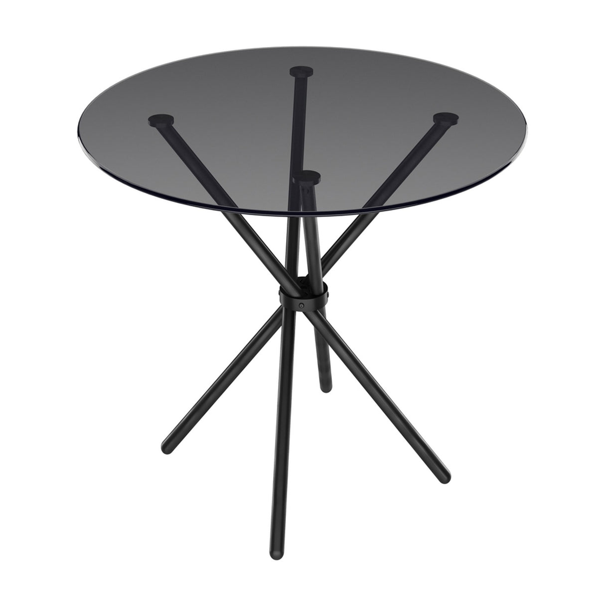 Casa Dining Table - Smoked with Black