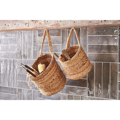 Chapad Large Hemp Wall Hung Storage Basket - Natural