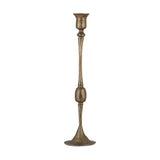 Chaipat Small Candlestick - Antique Brass