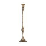 Chaipat Medium Candlestick - Antique Brass