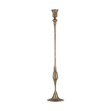 Chaipat Large Candlestick - Antique Brass