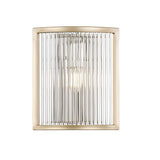 Coral 1 Light Wall Light - Matt Gold