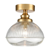 Acoste pendant light in brushed bronze finish