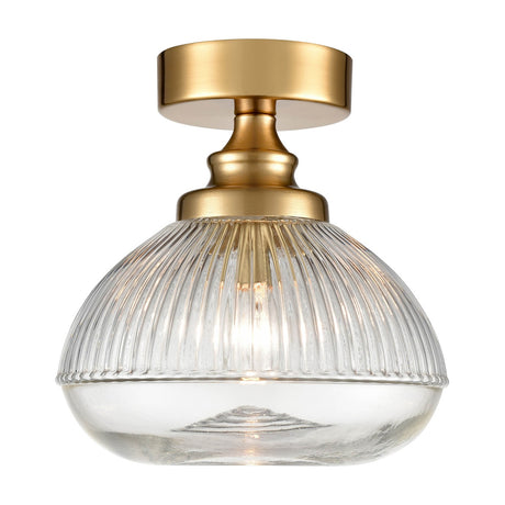Acoste pendant light in brushed bronze finish