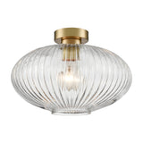 Mezcla ceiling light in brass finish, alternative view