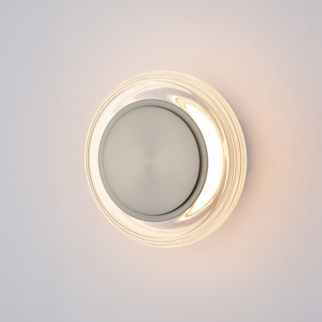 Roue ceiling light, shown on a dark background