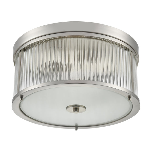Bonham 2 light ceiling light, unlit
