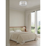 Dione 5 Light Crystal Flush Light - Chrome
