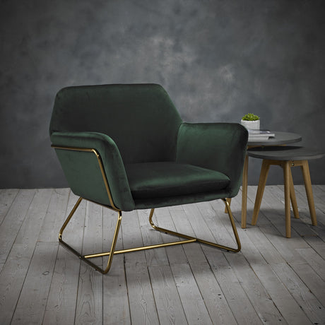 Charles Accent Chair – Racing Green