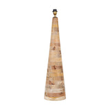 Chameli Tapered Mango Wood Floor Lamp Base - Natural
