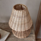 Cija Woven Rattan Table Lamp - Natural