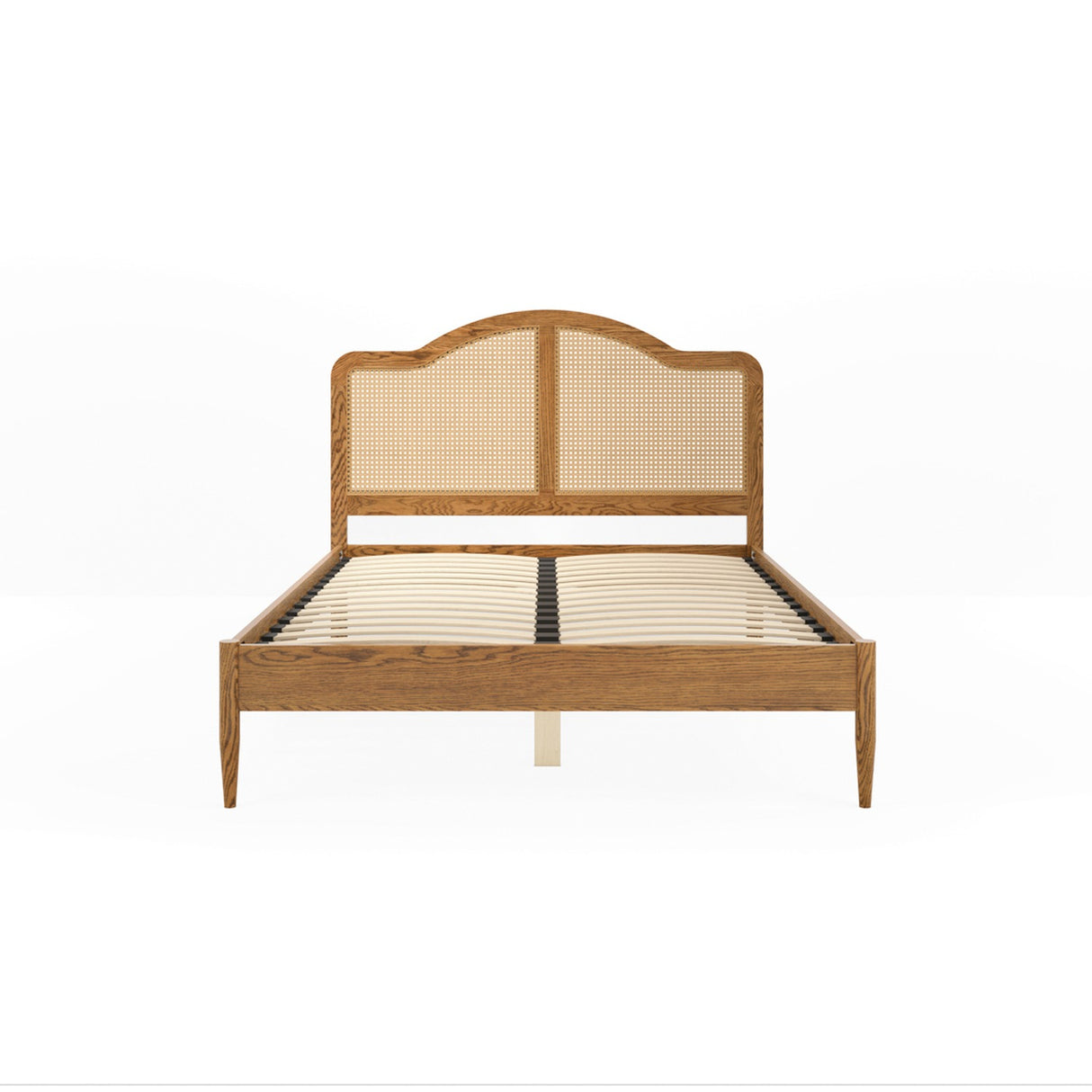 Claude Double Bed Frame – Smoked