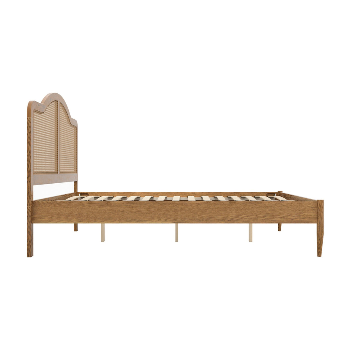 Claude King Bed Frame - Smoked