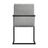 Cleaver Arms Dining Chair - Smoked Pearl / Black