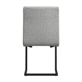 Cleaver Dining Chair – Smoked Pearl with Black