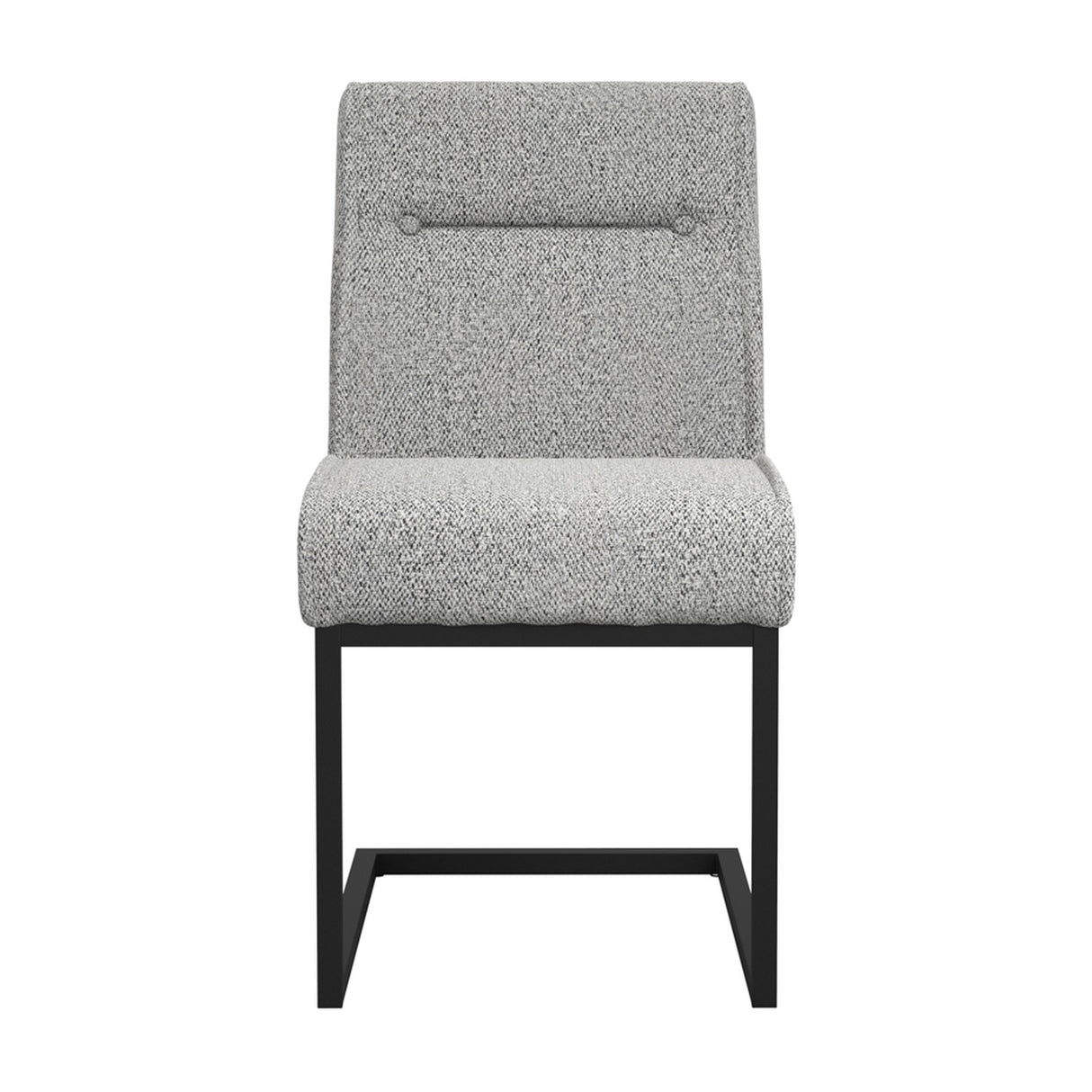 Cleaver Dining Chair – Smoked Pearl with Black