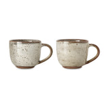Cam Reactive Glaze Coffee Mug - Mocha - Set of 2