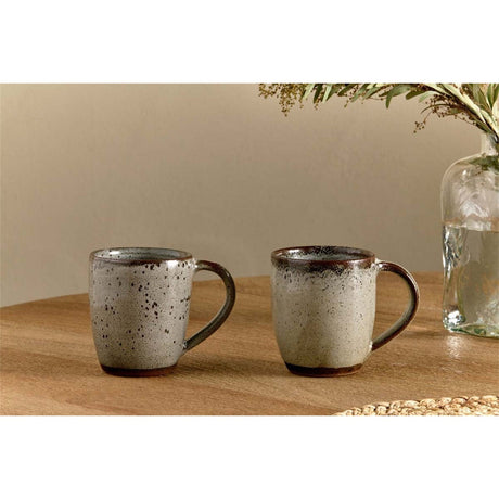 Cam Large Mug - Mocha (Set of 2), styled