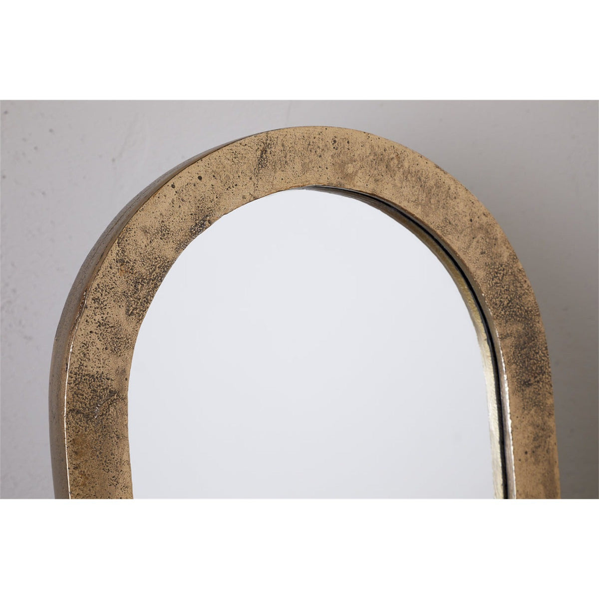 Cayce Cast Aluminium Vanity Mirror - Antique Brass