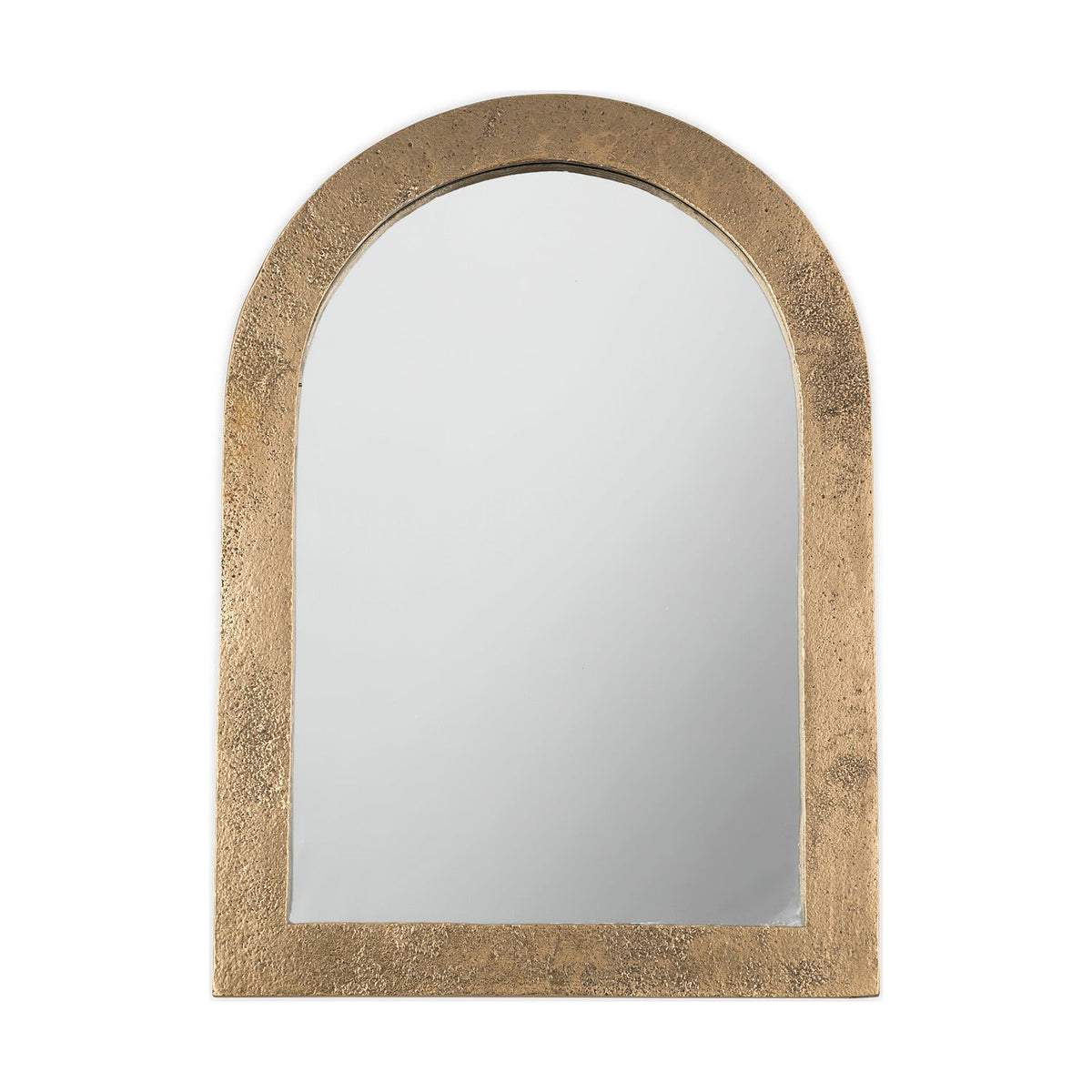 Cayce Cast Aluminium Vanity Mirror - Antique Brass
