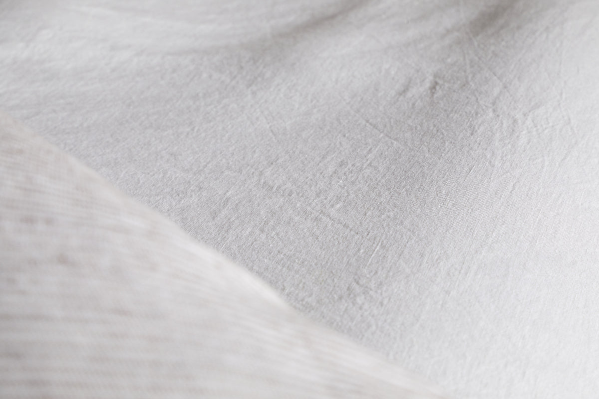 Cela Double Hemp & Cotton Fitted Sheet - Natural