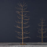 Prevessa Extra Large Wire Christmas Tree - Brass