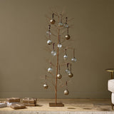 Prevessa Extra Large Wire Christmas Tree - Brass