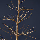 Charida Small Wire Christmas Tree - Brass
