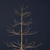 Charida Large Wire Christmas Tree - Brass