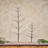 Charida Large Wire Christmas Tree - Brass