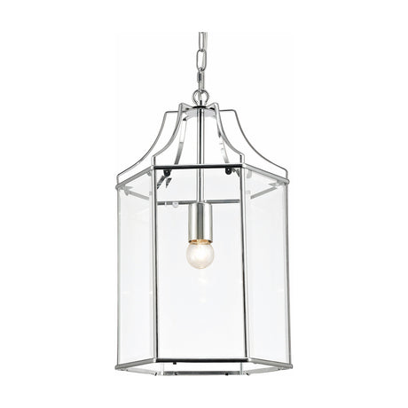 Payton E27 Pendant Light 27cm - Polished Chrome