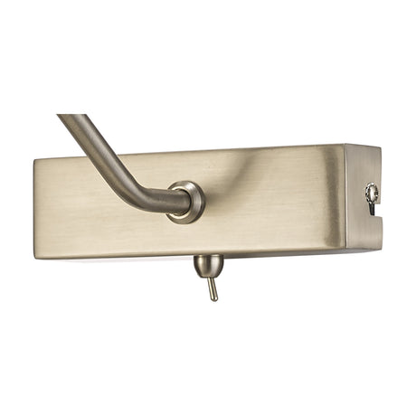 Abacus 2 Light G9 Wall Light - Satin Nickel