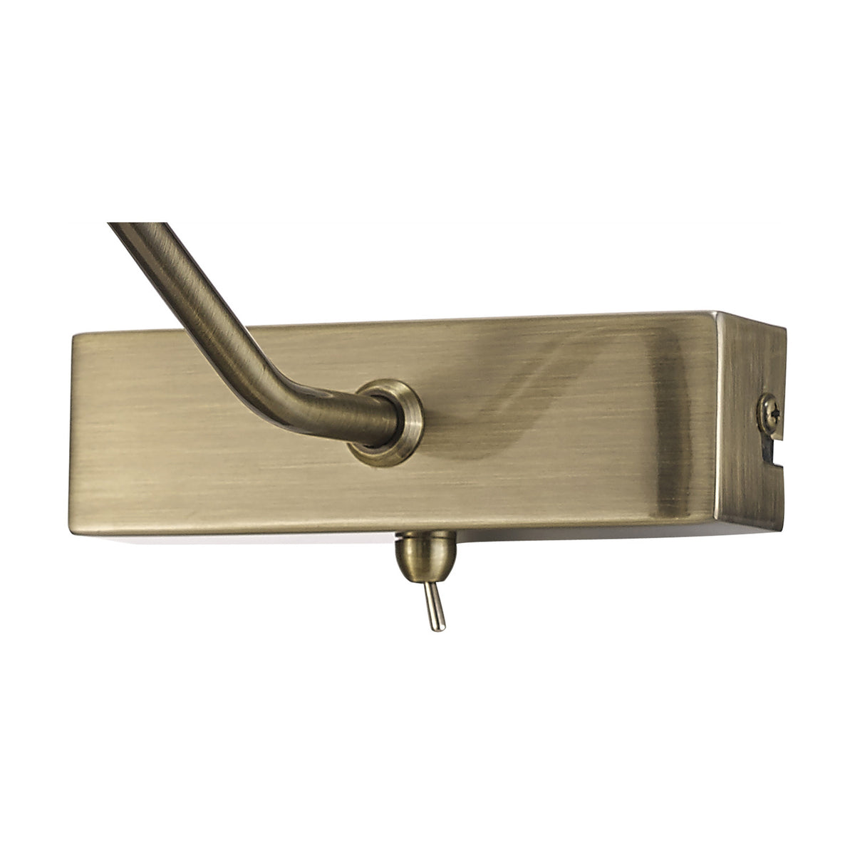 Abacus 2 Light G9 Wall Light - Antique Brass