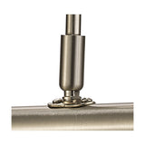 Abacus 4 Light G9 Wall Light - Satin Nickel