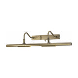 Abacus 4 Light G9 Wall Light - Antique Brass