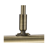 Abacus 4 Light G9 Wall Light - Antique Brass