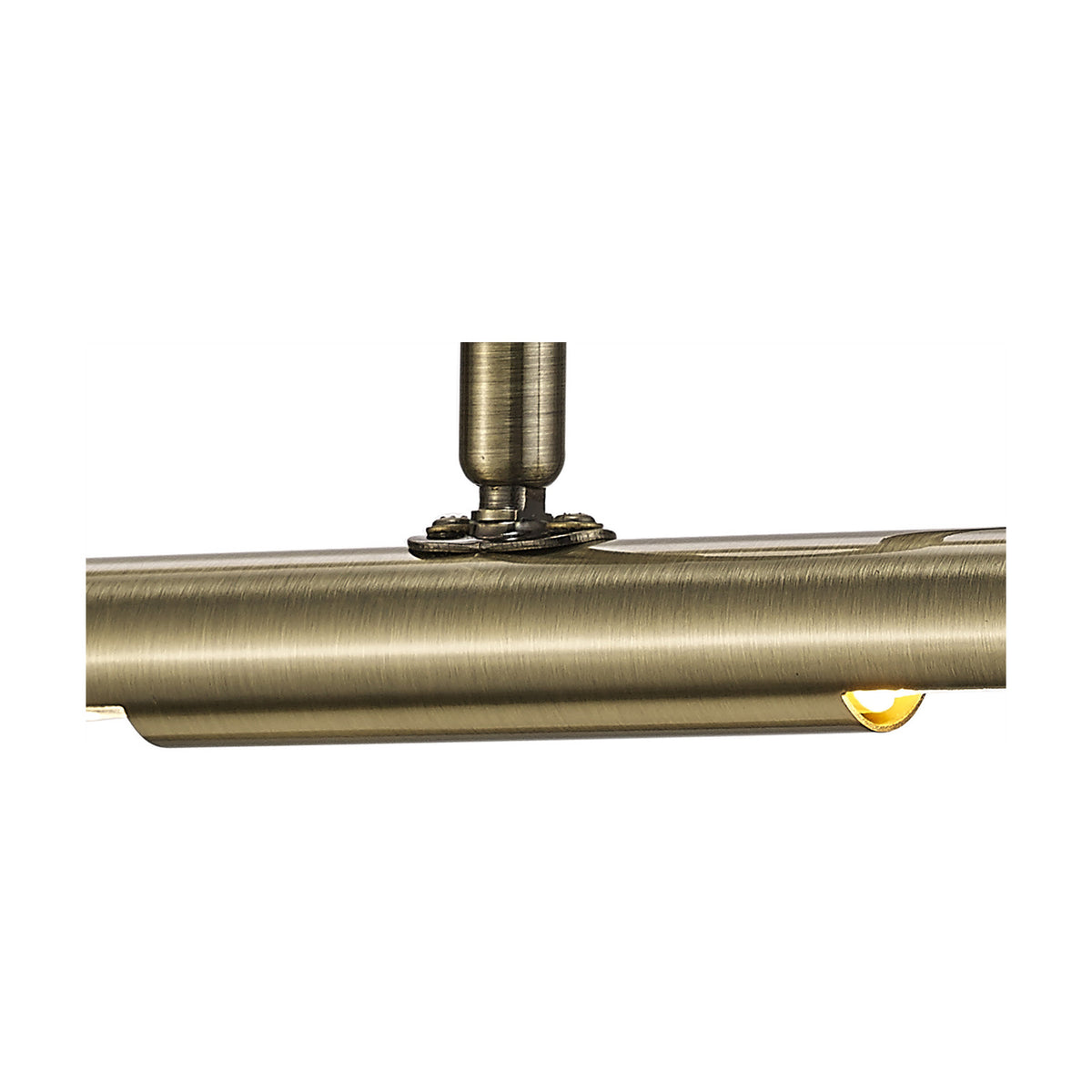 Abacus 4 Light G9 Wall Light - Antique Brass